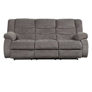 Sofa gris en tissu inclinable - Tulen