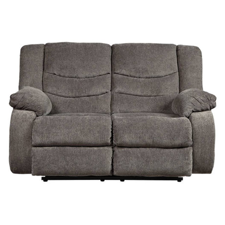 Causeuse en tissu gris inclinable - Tulen