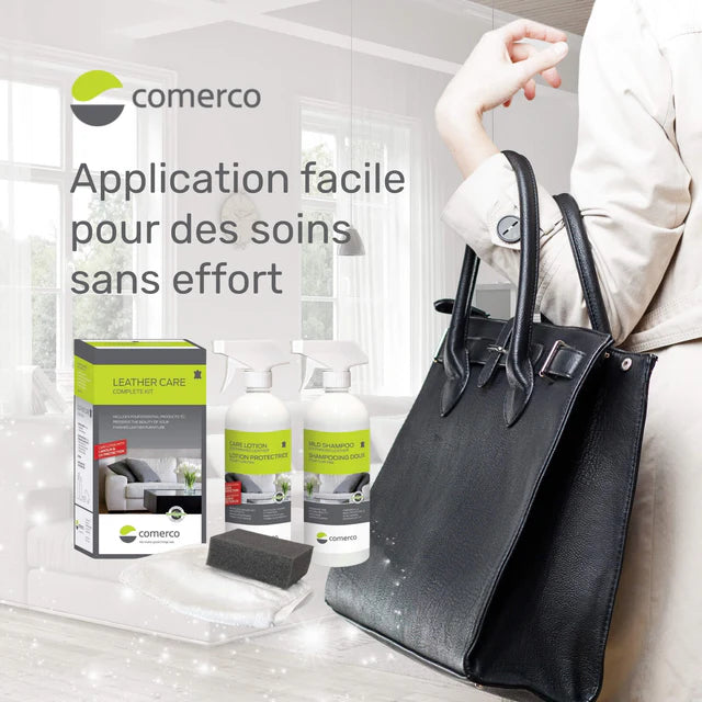 Ensemble complet pour le soin du cuir avec protection UV - 4 produits