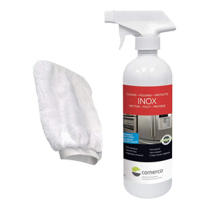 Ensemble d'entretien pour acier inoxydable - 500 ml
