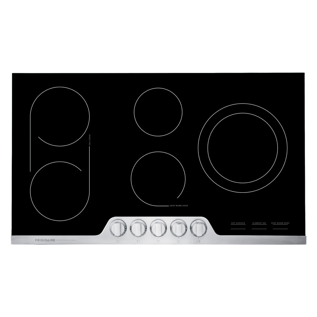 Plaque de cuisson électrique 36 po. à 5 zones