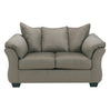 Causeuse en tissu - Darcy