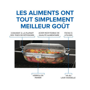 Panier pour rôtissoire Inox