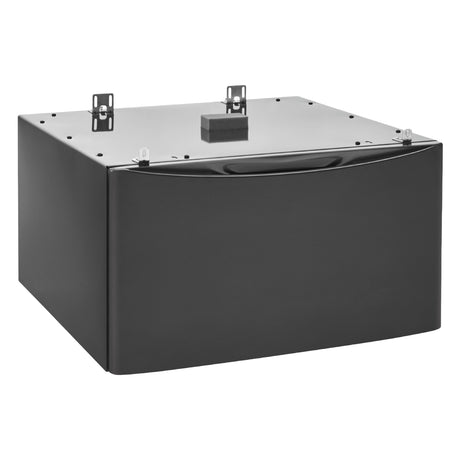 Piédestal Luxury-Glide® titane avec tiroir de rangement spacieux