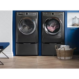 Piédestal Luxury-Glide® titane avec tiroir de rangement spacieux