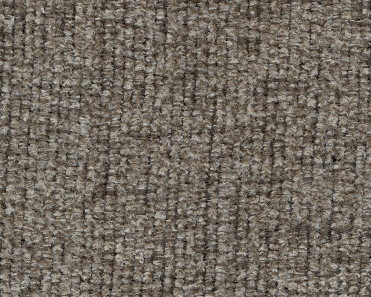 Ottoman surdimensionné Ballinasloe en tissu gris