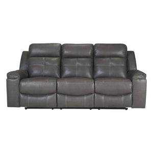 Sofa gris foncé tissu inclinable - Jesolo