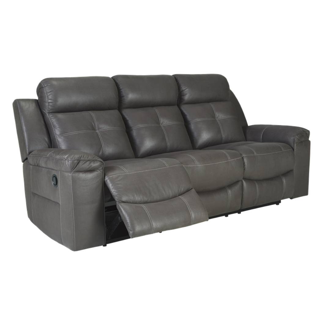 Sofa gris foncé tissu inclinable - Jesolo