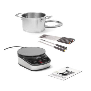 Ensemble à fondue électrique digital 11 pièces 800W
