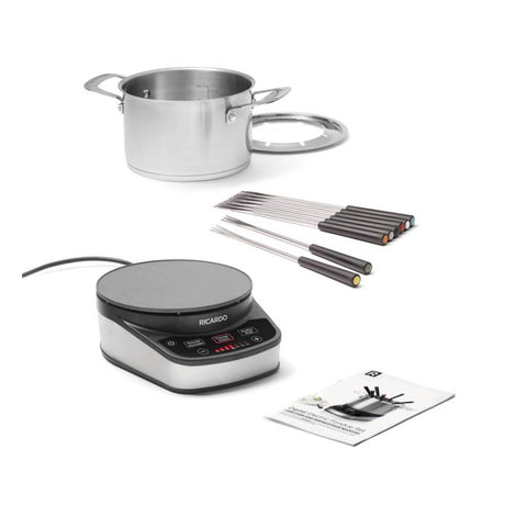 Ensemble à fondue électrique digital 11 pièces 800W