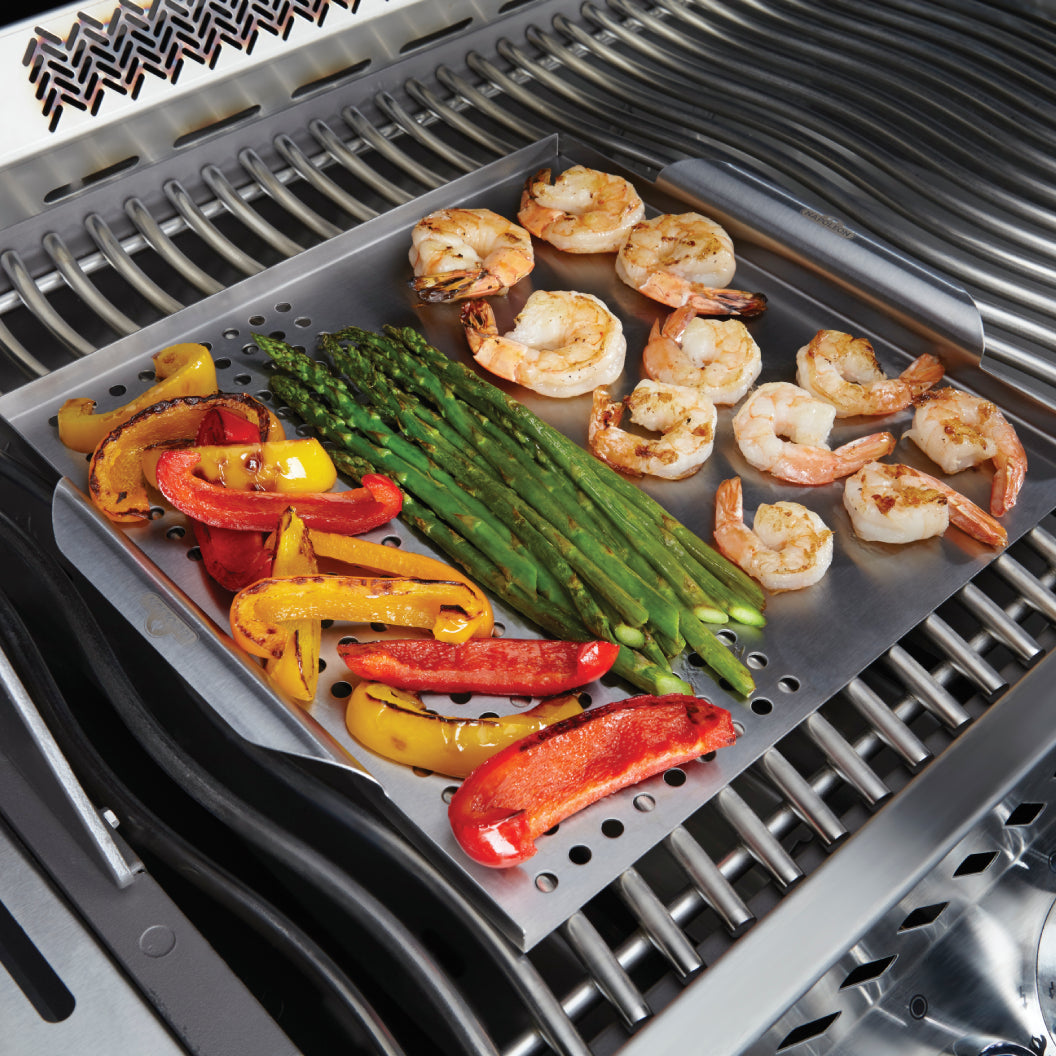 Plateau de cuisson multifonctionnel avec planche de cèdre