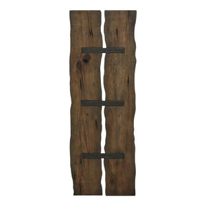 Table console Darthmouth en bois rustique et métal