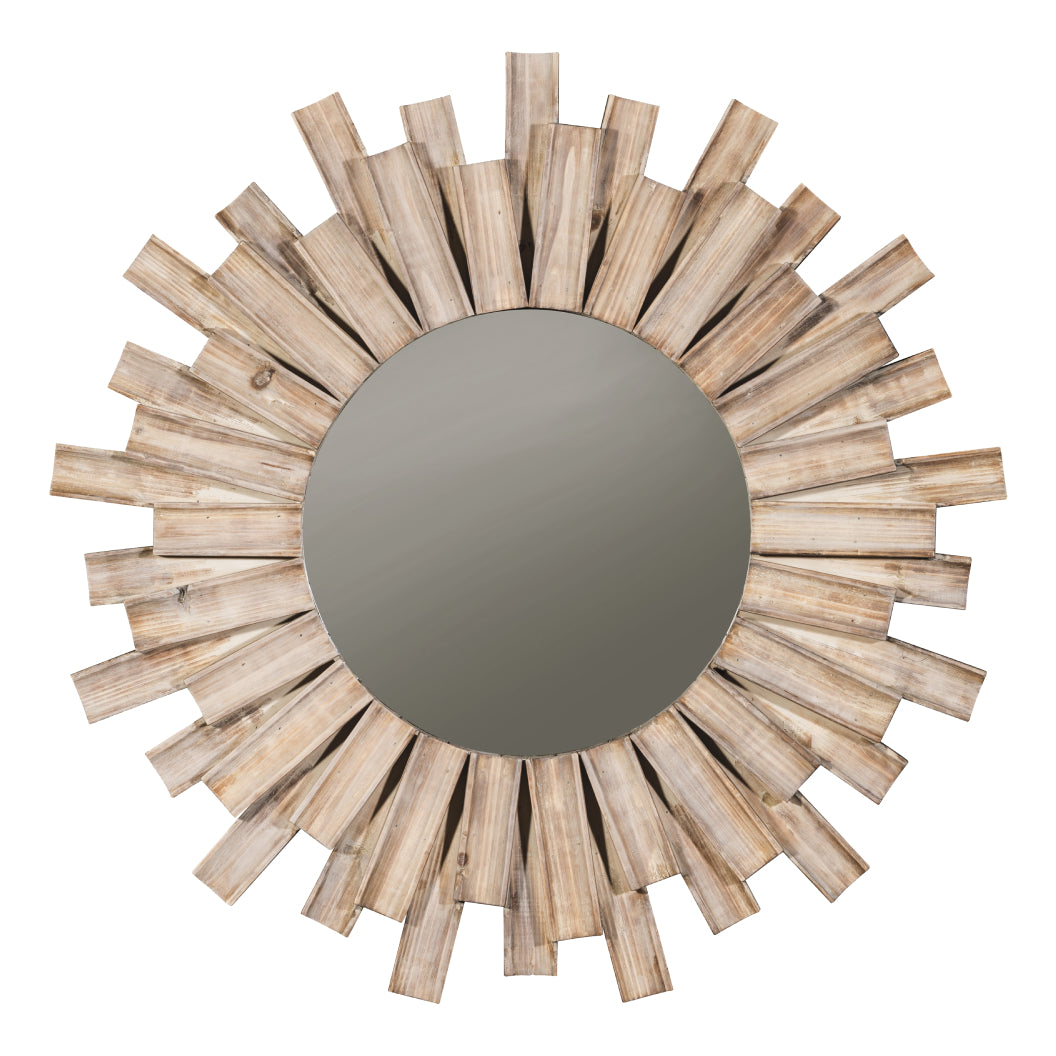Miroir avec cadre en bois 32 po. - Donata