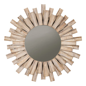 Miroir avec cadre en bois 32 po. - Donata