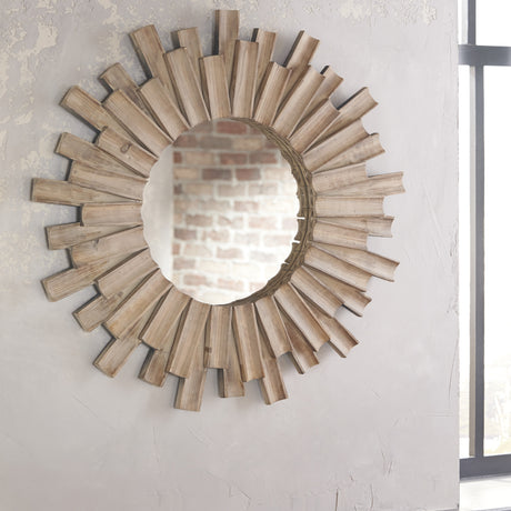 Miroir avec cadre en bois 32 po. - Donata