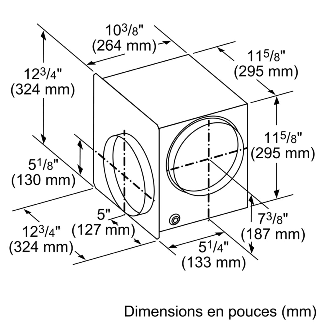 Moteur de ventilation à distance - Série Masterpiece® et Professional®