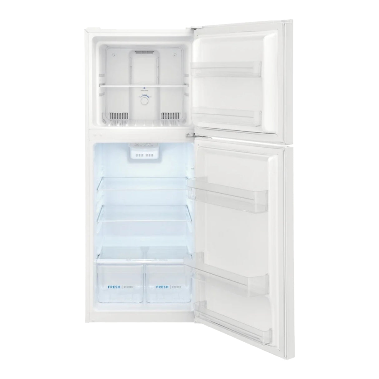 Refrigerateur congélateur haut Blanc 24po