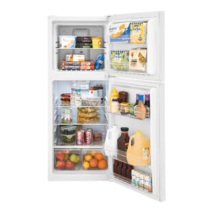 Refrigerateur congélateur supérieur 24 po, 11,6 pi³ Blanc - Compact