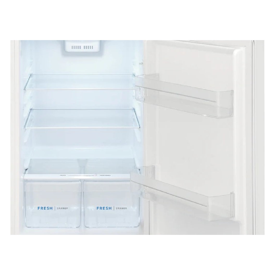 Refrigerateur congélateur supérieur 24 po, 11,6 pi³ Blanc - Compact