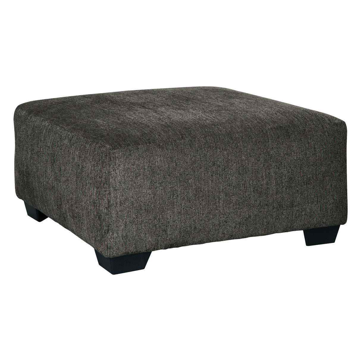 Ottoman surdimensionné Ballinasloe en tissu gris