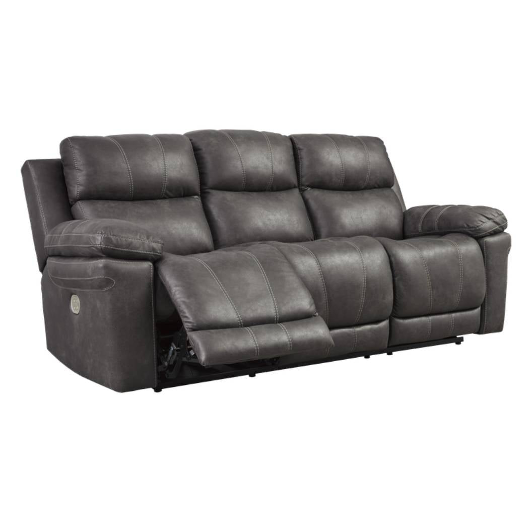 Sofa en tissu gris foncé motorisé - Erlangen