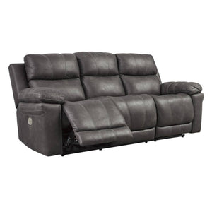 Sofa en tissu gris foncé motorisé - Erlangen