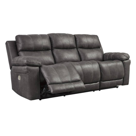 Sofa en tissu gris foncé motorisé - Erlangen