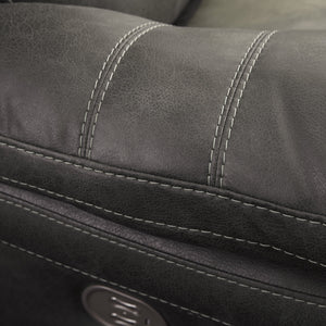 Sofa en tissu gris foncé motorisé - Erlangen