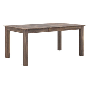Table de salle à manger extensible en bois de noyer - Condo