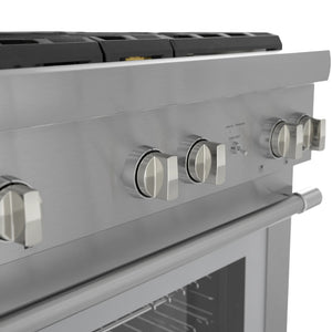 Cuisinière au gaz encastrable 30 po, 4,6 pi³ Inox avec Brûleurs Star et ExtraLow - Pro Harmony®