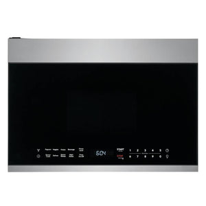 Micro-ondes à hotte intégrée 14 po, 1,4 pi³ Inox