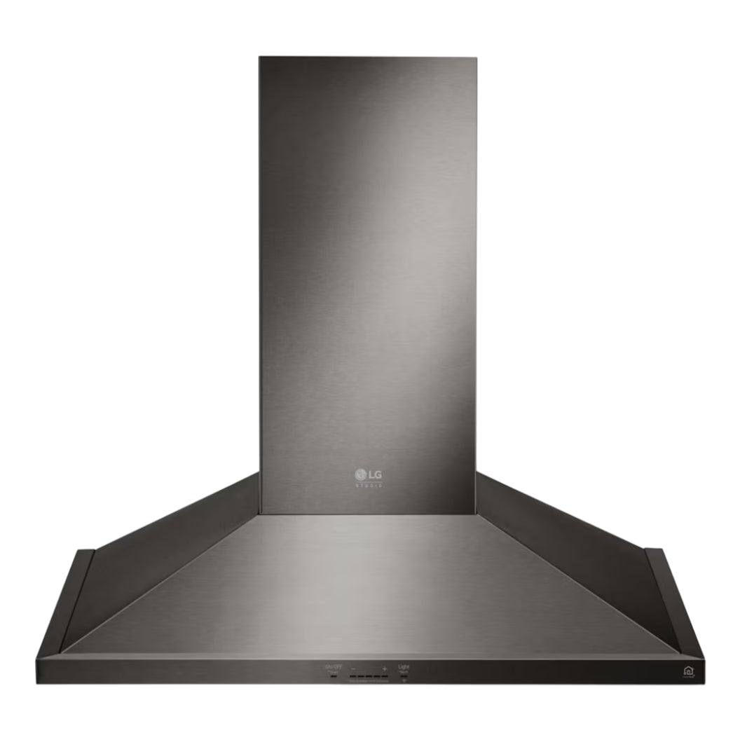 Hotte murale cheminee 36 po Inox graphite 600 CFM - Wi-Fi