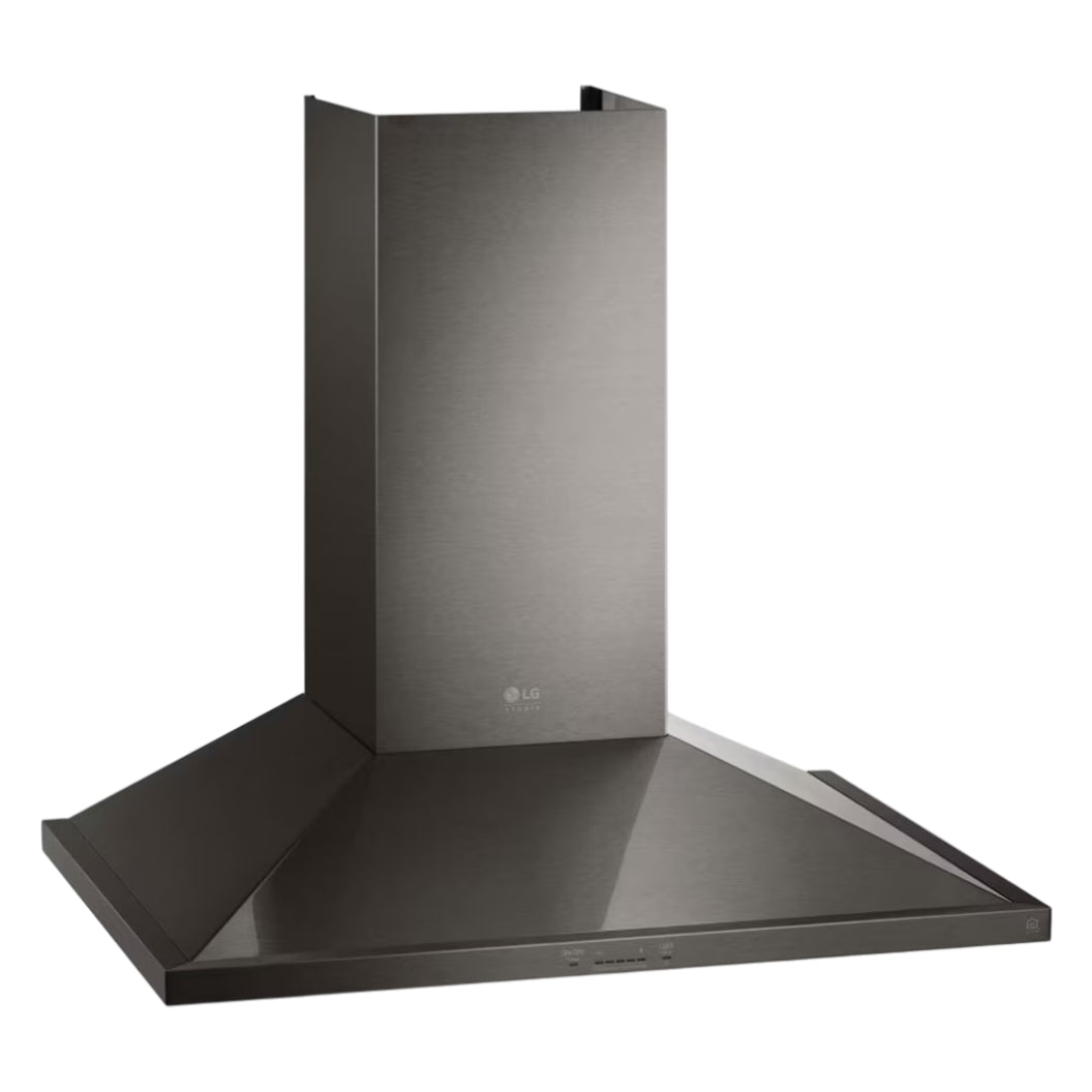 Hotte murale cheminee 36 po Inox graphite 600 CFM - Wi-Fi