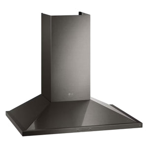 Hotte murale cheminee 36 po Inox graphite 600 CFM - Wi-Fi