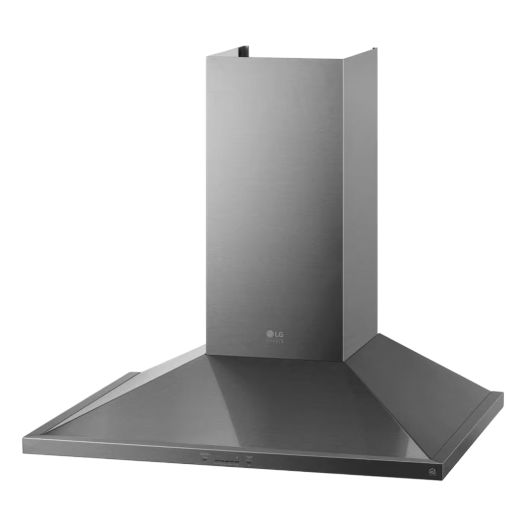 Hotte murale cheminee 36 po Inox graphite 600 CFM - Wi-Fi