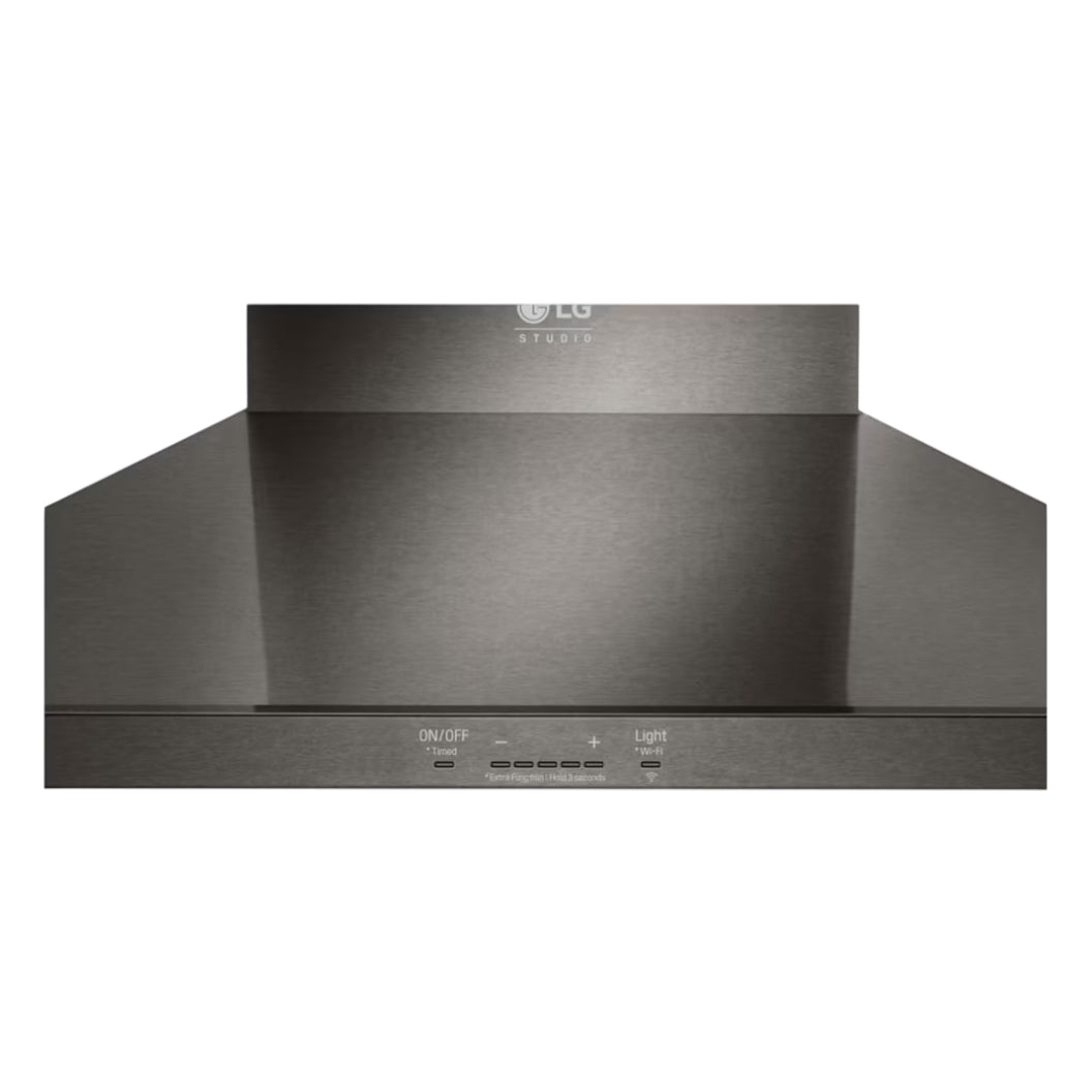 Hotte murale cheminee 36 po Inox graphite 600 CFM - Wi-Fi