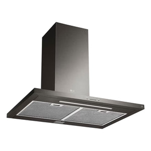 Hotte murale cheminee 36 po Inox graphite 600 CFM - Wi-Fi