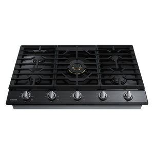 Plaque de cuisson au gaz 36 po. avec 5 brûleurs