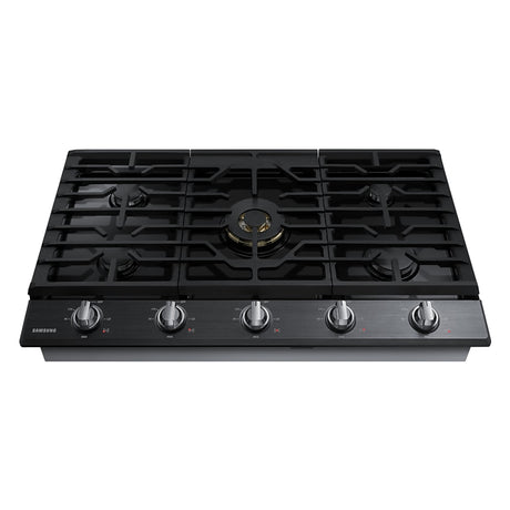 Plaque de cuisson au gaz 36 po. avec 5 brûleurs