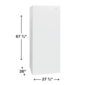 Congelateur vertical 28 po, 13,0 pi³ Blanc avec EvenTemp