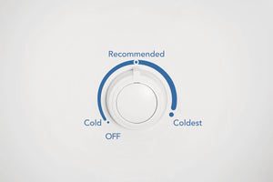 Congelateur vertical 28 po blanc