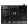Plaque de cuisson au gaz 30 po à 5 brûleurs avec brûleur double et Wi-Fi
