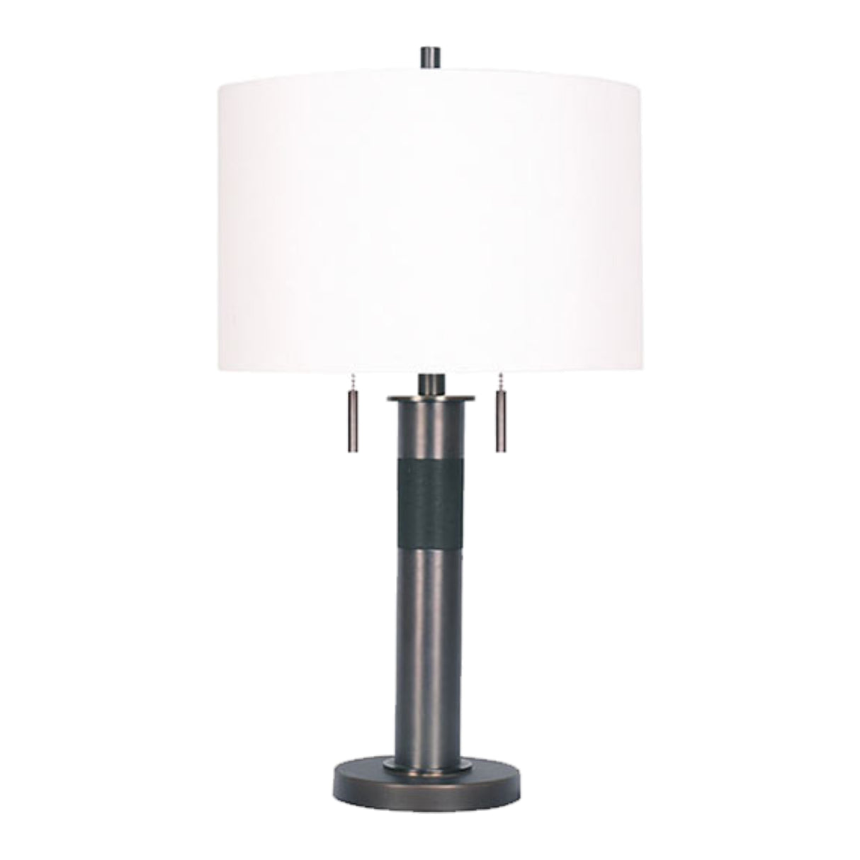 Lampe de table en métal bronze patiné 27 po. Alloy