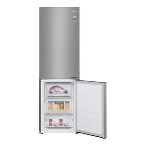 Réfrigérateur congélateur bas platine 24po
