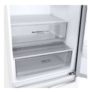 Réfrigérateur congélateur inférieur 24 po, 12 pi³ Blanc avec DoorCooling+