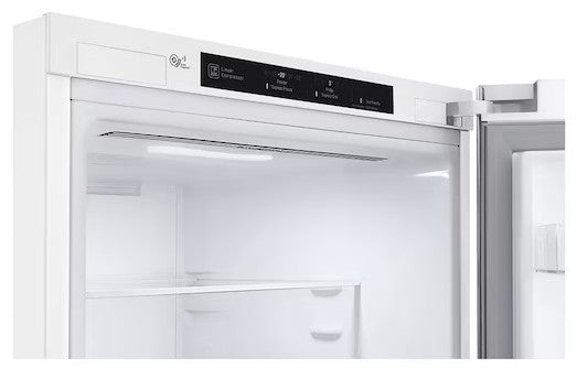 Réfrigérateur congélateur inférieur 24 po, 12 pi³ Blanc avec DoorCooling+