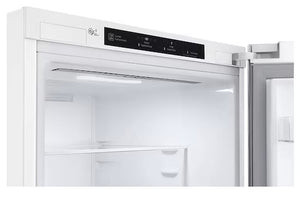 Réfrigérateur congélateur inférieur 24 po, 12 pi³ Blanc avec DoorCooling+
