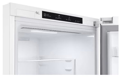 Réfrigérateur congélateur inférieur 24 po, 12 pi³ Blanc avec DoorCooling+