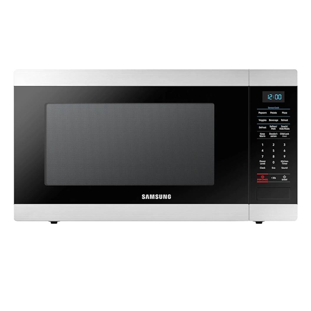 Micro-ondes de comptoir 1,8 pi³, 900W, acier inoxydable
