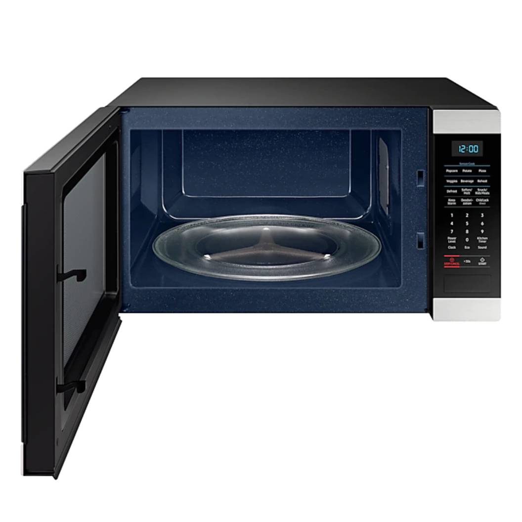 Micro-ondes de comptoir 1,8 pi³, 900W, acier inoxydable